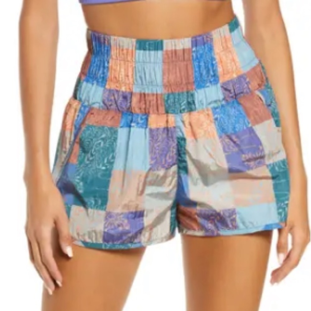 Free People Movement The Way Home Printed Shorts